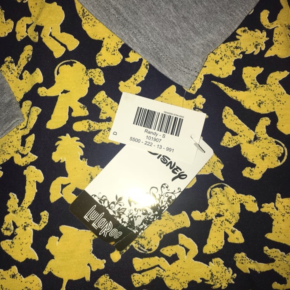 Lularoe Disney Toy Story Randy small - Picture 2 of 2